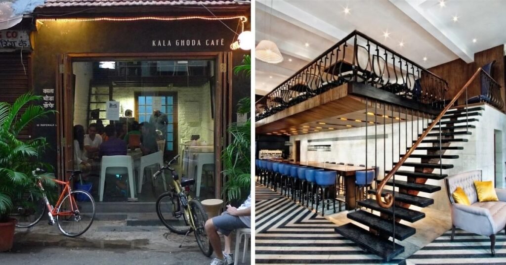 Coffee and café-style food at Kala Ghoda Cafe in South Mumbai